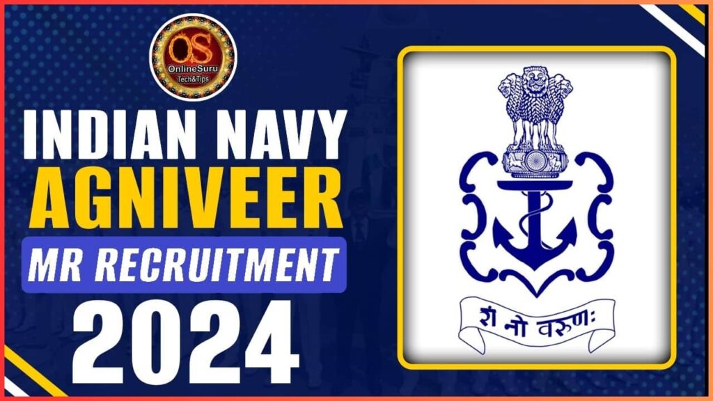Indian Navy MR Application Form
