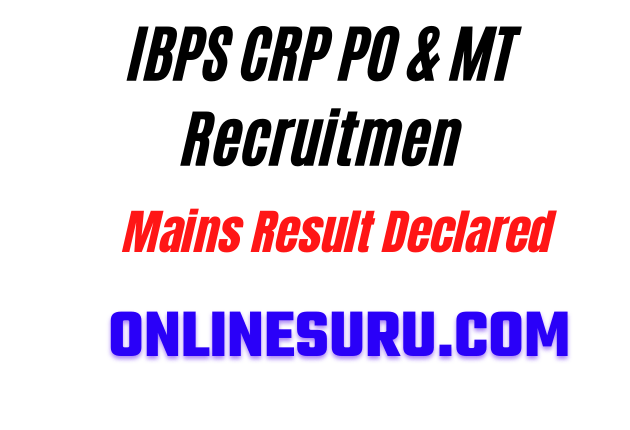 IBPS PO Application Form