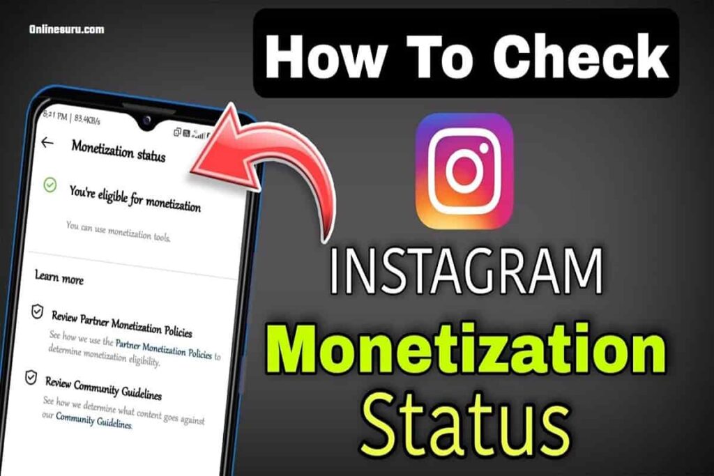 Instagram Monetization Status Check