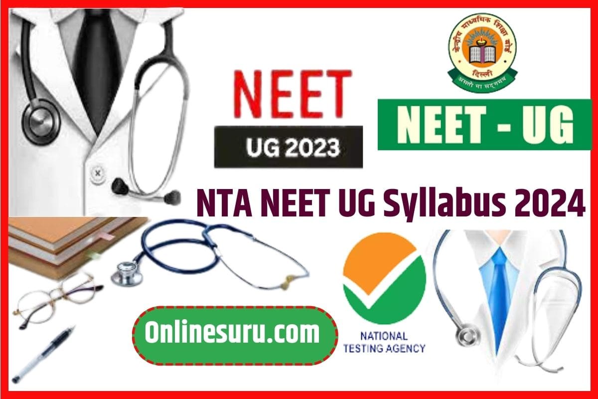 NTA NEET UG Syllabus