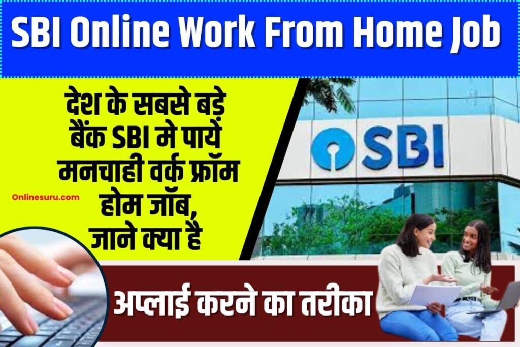 SBI Online Work From Home Job