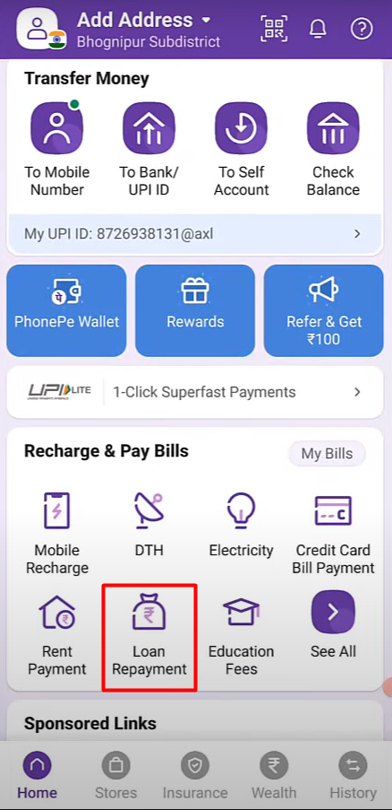 PhonePe Personal Loan के लिए Online Apply