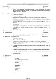 CTET Exam Pattern 