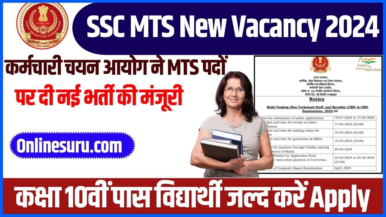 SSC MTS New Vacancy