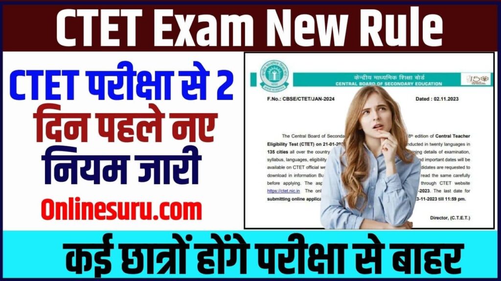 CTET Exam New Rule