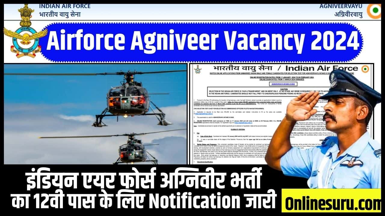 Airforce Agniveer Vacancy 