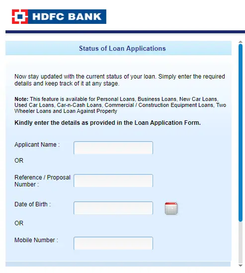 HDFC Mudra Loan