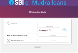 Mudra Loan SBI Online Apply