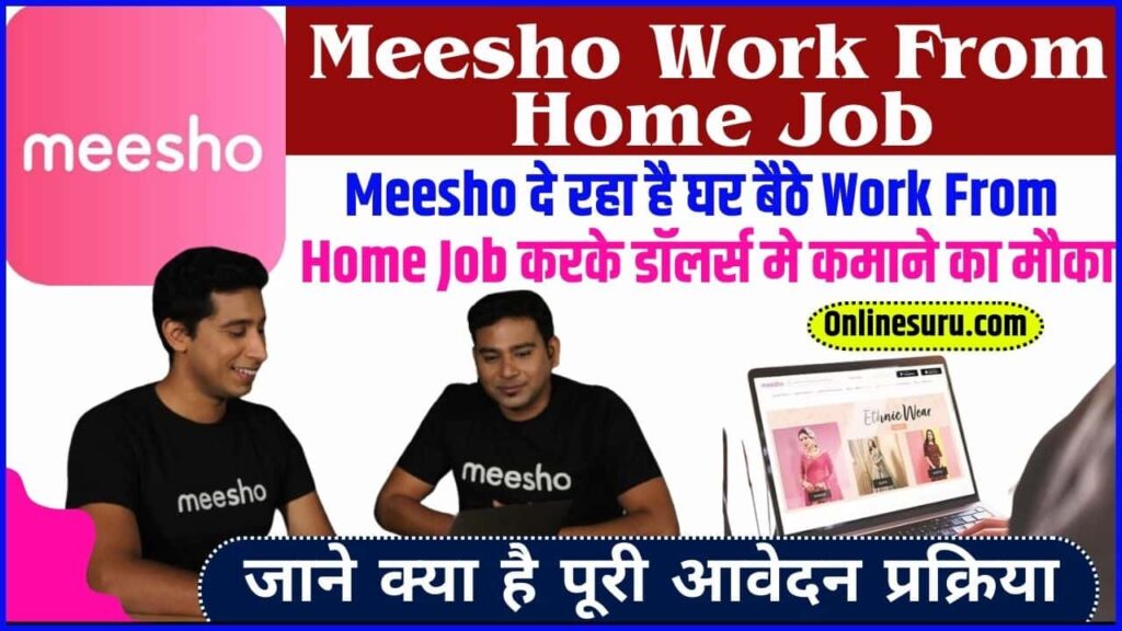 Meesho Work From Home Job