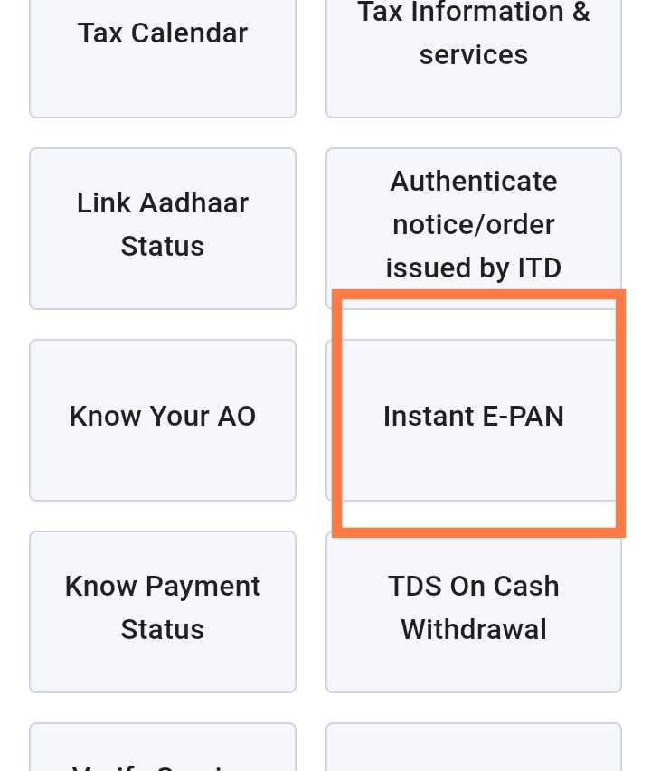 Instant PAN Card Online Apply