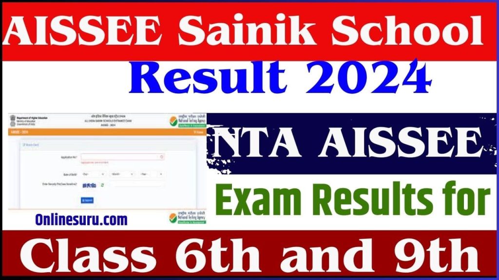 AISSEE Sainik School Result