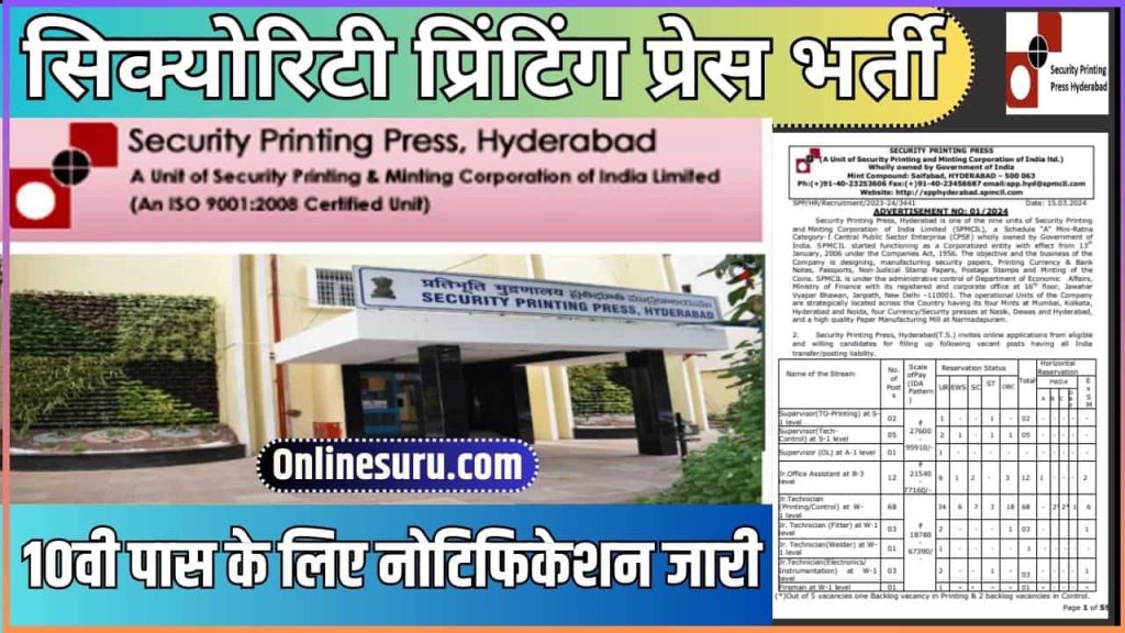 Printing Press Vacancy