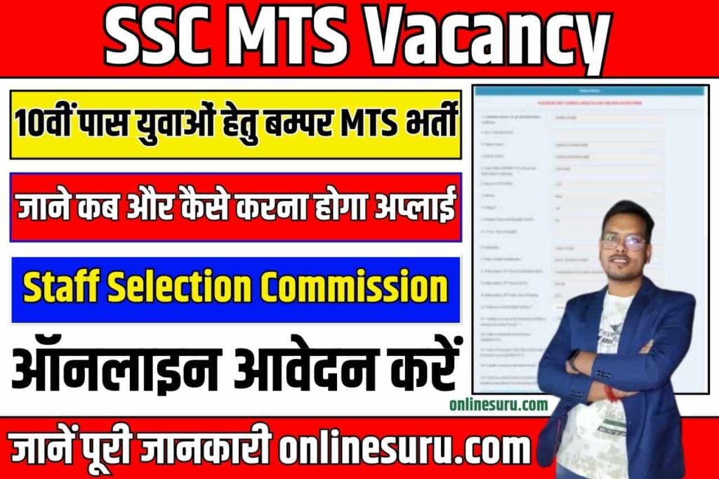 SSC MTS Vacancy